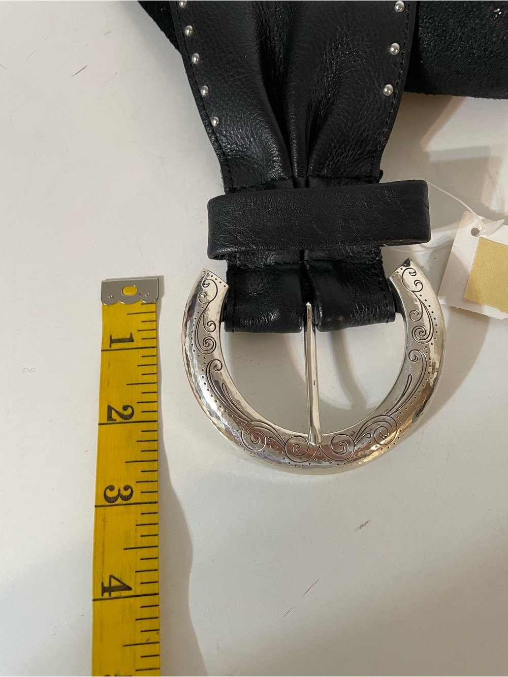 Brighton Wide Leather Belt NWT - Picture 7 of 7
